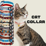Petio Gingham Check Safety Collar with Breakaway Buckle & Integrated Bell