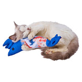 Petio "Stormy Waves" Shrimp Kicker Toy with Silvervine