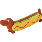 Petio “Long-Haul" Hot Dog Latex Squeaky Toy