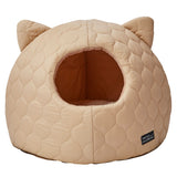 Petio Necoco Quilted Cat Ear Dome Bed with Cushion