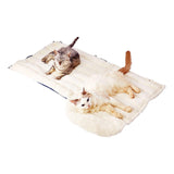 Petio 2 Way Use Openable Fluffy Sleeping Bag - Cats1stUK