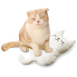 Nyanta Club White Catty Thermal Retaining Pillow