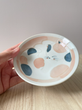 Sleeping Cat Sauce Plate - Orange
