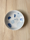 Sleeping Cat Sauce Plate - Blue
