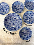 Blue Wave Curry Plate