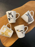 Hand Draw Mug - Calico Cat Mi