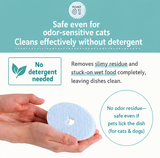 Japan Necoichi Magic Sponge for Pet Feeding Bowl
