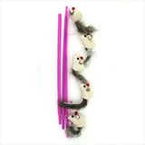 CattyMan Jare-neko "Super Deluxe" 90cm Catnip Mouse Wand