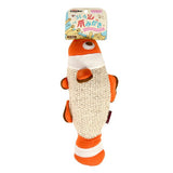 CattyMan "Hock-and-Heel" Jute Hind-Leg Kicker & Claw-Grooming Toy