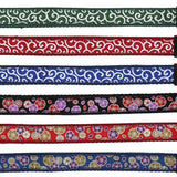 Petio "Inu-Miyabi" Heritage Karakusa Lead – Featuring Patented Snap Technology Size S
