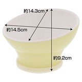 Petio Elevated Stoneware ”Wide-Rim" Anti-Stains Dog Bowl - Size S