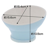 Petio Elevated Stoneware Ergonomic Raised Dog Feeding Bowl - Size M