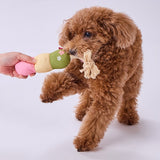 Petio ”Sanshoku Dango" Plush Tug & Squeaky Dental Rope Toy