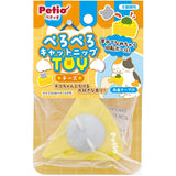 The "Big Cheese" Interactive Lickable Wall Toy with Catnip
