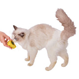 The "Big Cheese" Interactive Lickable Wall Toy with Catnip