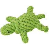 Petio AddMate "Verde Tartaruga" Dental Rope Turtle 3-in-1 Interactive Tug & Nosework Toy
