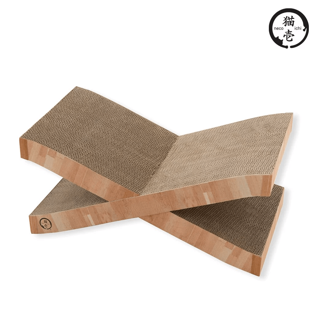 Japan Necoichi X-type scratching bed - Cats1stUK