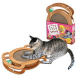 Nyanta Club Wooden Playing Scratcher with Bells (Reversible Usage)